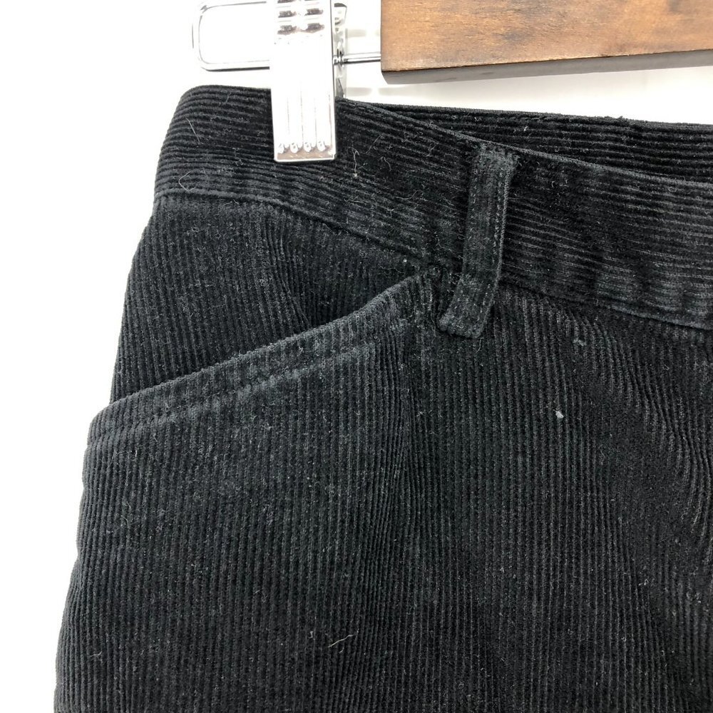 Style & Co Corduroy Petite Women's High-Rise 100% Cotton Black Pants size P8 - Picture 8 of 13
